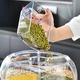 Armazenador rotativo 360 graus de cereal e grãos - Portes Store